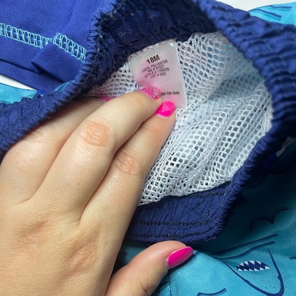 Infant 18M swim trunk set - Picture 3 of 3